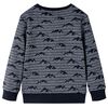 Sweatshirt pour enfants mélange bleu marine 92