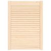 vidaXL Porte d'armoire &agrave; persiennes 69x49,4 cm bois de pin massif