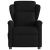 vidaXL Fauteuil de massage inclinable &eacute;lectrique Noir Tissu