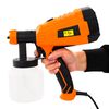 vidaXL Pistolet &agrave; peinture &eacute;lectrique et 3 tailles de buses 500W 800ml