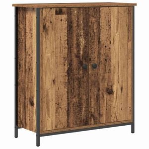 vidaXL Buffet Bois ancien 70 x 30 x 80 cm Bois d'ing&eacute;nierie