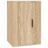 vidaXL Ensemble de meubles TV 2 pcs ch&ecirc;ne sonoma bois d'ing&eacute;nierie