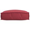 vidaXL Coussin Bordeaux 50 x 50 x 12 cm Tissu Oxford