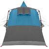 vidaXL Tente tipi avec toit avec stockage Bleu 720 x 465 x 295 cm