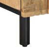 vidaXL Table de chevet marron 40x33x46 cm bois de manguier solide
