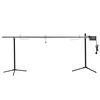 vidaXL Gril de barbecue automatique avec moteur Inox 207x45x81 cm