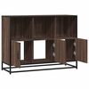 vidaXL Buffet ch&ecirc;ne marron 100x35x76 cm bois d'ing&eacute;nierie