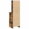 vidaXL Haut Armoire Ch&ecirc;ne fum&eacute; 40 x 40,5 x 135 cm Bois d'ing&eacute;nierie