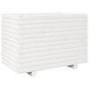 vidaXL Jardini&egrave;re blanc 70x40x49,5 cm bois de pin massif