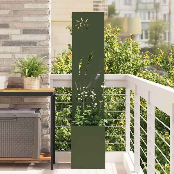vidaXL Écran de confidentialité de jardin Vert olive 32 x 140 cm