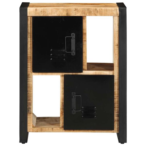 vidaXL Buffet 55x35x70 cm bois de manguier brut massif