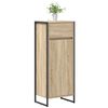 vidaXL Cabinet de salle de bain avec tiroir Sonoma 40 x 30 x 100 cm