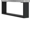 vidaXL Meuble TV gris b&eacute;ton 150x30x44,5 cm bois d'ing&eacute;nierie