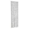 vidaXL Rideau anti-mouches gris 56x185 cm chenille
