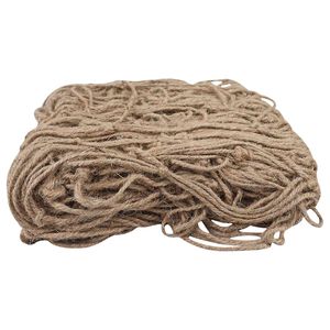 vidaXL Filet de soutien en jute pour plantes Naturel 1 x 5 m