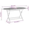 vidaXL Ensemble &agrave; manger de jardin 9pcs bois d'acacia solide textil&egrave;ne