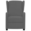 vidaXL Fauteuil Gris clair Tissu