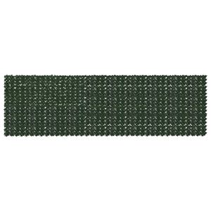 vidaXL &Eacute;cran de balcon avec feuilles Vert fonc&eacute; 500 x 150 cm