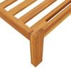 vidaXL Canap&eacute;s centraux palette de jardin 2 pcs bois massif d'acacia