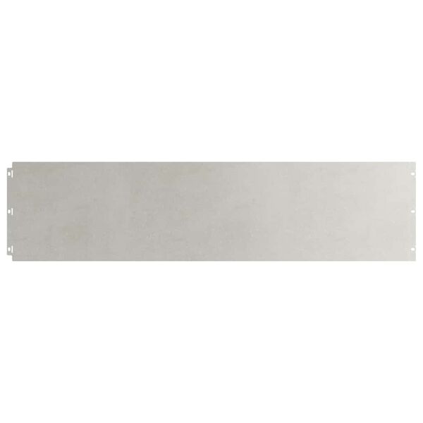 vidaXL Bordures de pelouse 10 pcs 25x103 cm acier inoxydable