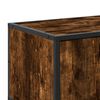 vidaXL Meuble TV chêne fumé 180x35x41 cm bois d'ingénierie