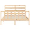 vidaXL Cadre de lit sans matelas 120x200 cm bois de pin massif