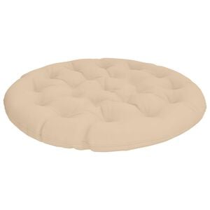 vidaXL Coussin de chaise Papasan VIANEN 100 % polyester Cr&egrave;me
