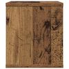 vidaXL Organiseur de bureau Bois ancien 36 x 26 x 29,5 cm
