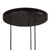 vidaXL Lampe suspendue 25 W noir 30x30x100 cm E27