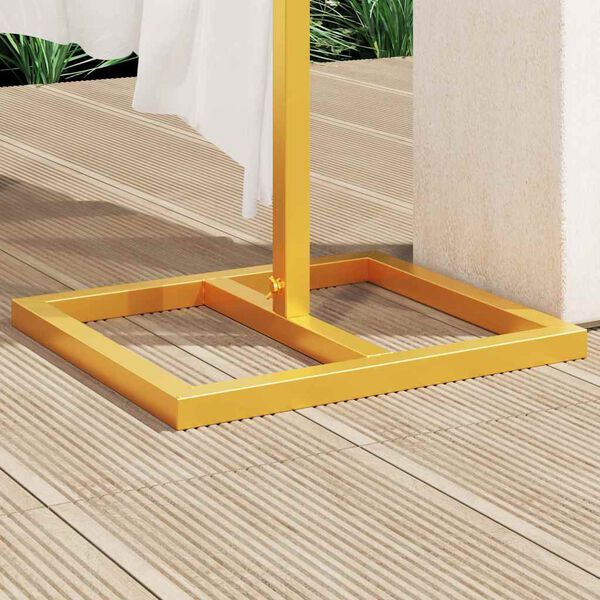 vidaXL Arche de mariage Dor&eacute; 338 x 35 x 300 cm Acier