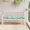 vidaXL Coussin de banc de jardin Vert 200 x 50 x 4 cm Tissu Oxford