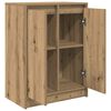 vidaXL Buffet ch&ecirc;ne artisanal 57x34x76 cm bois d'ing&eacute;nierie