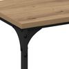 vidaXL Table console ch&ecirc;ne artisanal 200 x 29 x 75 cm
