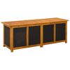 vidaXL Bo&icirc;te de Rangement de Jardin 243 L Bois d'Acacia Massif