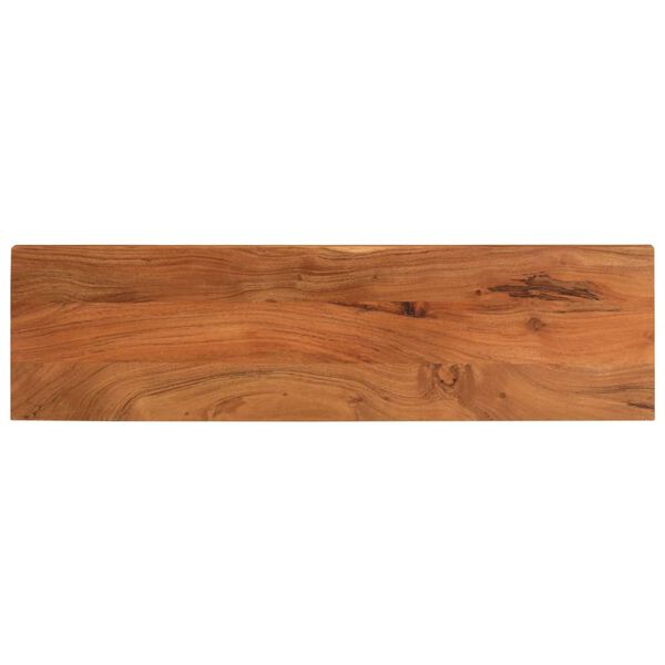 vidaXL Dessus de table 110x30x3,8cm rectangulaire bois massif d'acacia