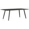 vidaXL Table basse Noir 120x60x46 cm