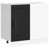 vidaXL Meuble bas de cuisine &laquo; Kalmar &raquo; Bois d'ing&eacute;nierie noir