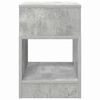 vidaXL Table d'appoint 2 pcs Gris b&eacute;ton 30,5 x 30 x 45 cm
