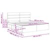 vidaXL Cadre de lit Sonoma 180 x 200 cm Bois de pin massif
