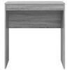 vidaXL Bureau Sonoma gris 70 x 40 x 76 cm Bois d'ingénierie