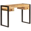 vidaXL Bureau avec 2 tiroirs 110x50x77 cm Bois solide de manguier
