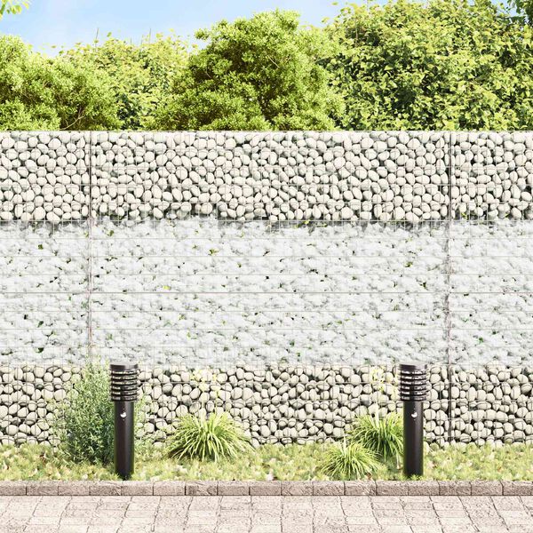 vidaXL Pierres de Jardin Blanc 12 cm Verre