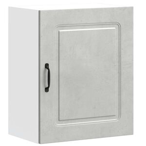 vidaXL Armoire murale de cuisine Kalmar en bois d'ing&eacute;nierie gris b&eacute;ton