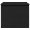 vidaXL Table basse Ch&ecirc;ne noir 80 x 50,5 x 41,5 cm Bois d'ing&eacute;nierie