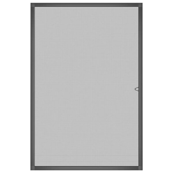 vidaXL Moustiquaire pour fenêtres Anthracite 80x120 cm