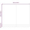 vidaXL Auvent R&eacute;tractable Rouge 350 x 250 cm Polyester et Aluminium