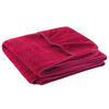 vidaXL Serviettes de plage 2 pcs bordeaux 75x200 cm tissu 400 GSM