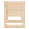 vidaXL Jardinières 2 pcs 40x40x52,5 cm Bois massif de pin