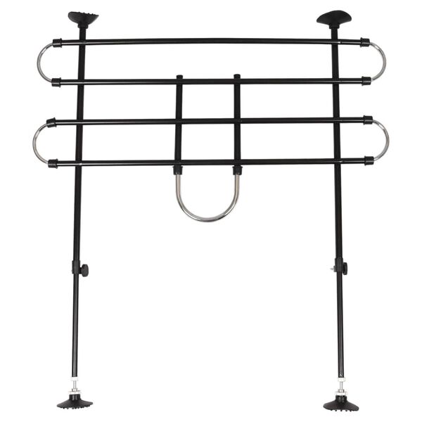 FLAMINGO Barres de protection de voiture pour chiens 2 pcs Noir