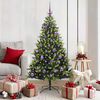 vidaXL Arbre de No&euml;l artificiel &agrave; charni&egrave;res 150 LED Vert 150 cm